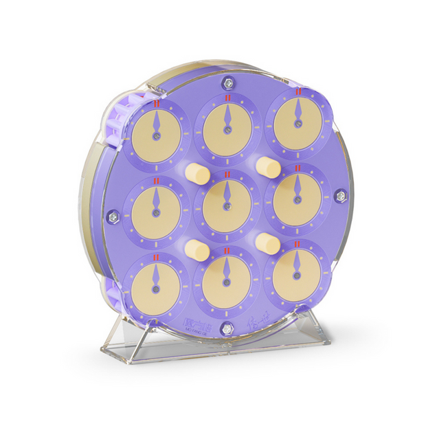 Magnetic Clock Puzzle –  Smooth-Rotation Edition