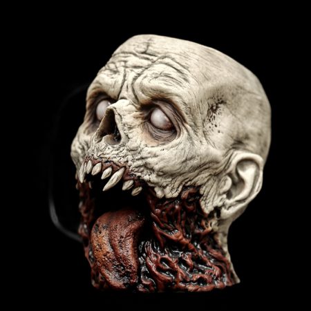 Ceramic Mug – Handcrafted Horror Collectible with Unique Blood Splatter