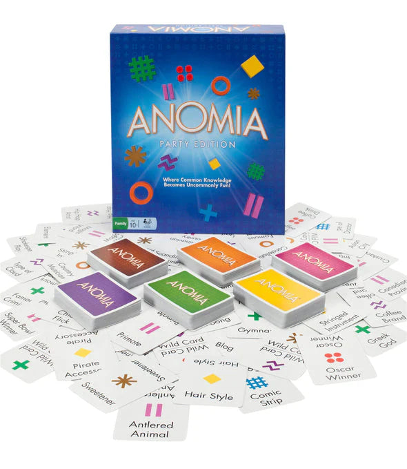 Anomia: Party Edition – 6 New Decks | 425+ Unique Categories, Fast-Paced Party Card Game