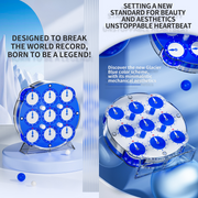 Magnetic Clock Puzzle –  Smooth-Rotation Edition