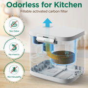 🌱 Smart Electric Kitchen Composter · 4L Large Capacity