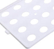 Clothes Organizer Tray, Innovative Household T Shirt Clothing Folding Storage Shelf Rack Stackable Shirt Receipt Board for Clothes Pants Shirts(white)