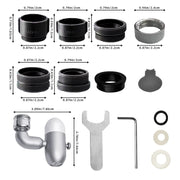 Faucet Extender – Universal Swivel Adjustable Pressurized Four-Speed Splash Bubbler