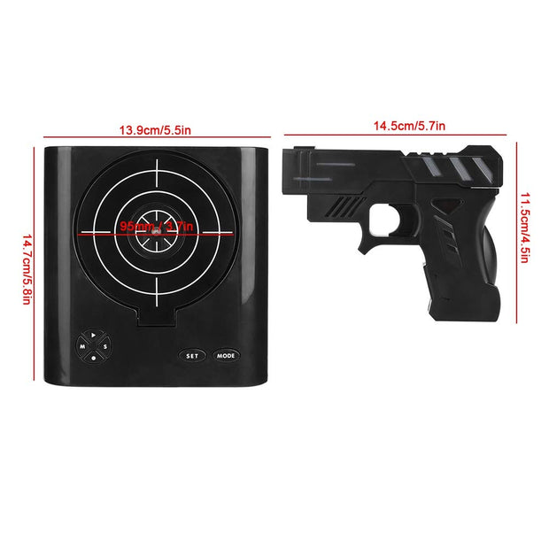 🎯 Smart Sensor Shooting Alarm Clock – Start Your Day with a Challenge