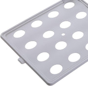 Clothes Organizer Tray, Innovative Household T Shirt Clothing Folding Storage Shelf Rack Stackable Shirt Receipt Board for Clothes Pants Shirts(white)