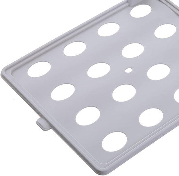Clothes Organizer Tray, Innovative Household T Shirt Clothing Folding Storage Shelf Rack Stackable Shirt Receipt Board for Clothes Pants Shirts(white)