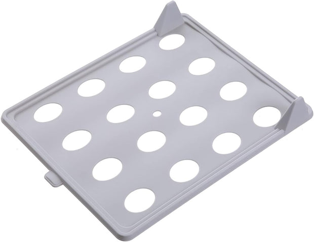 Clothes Organizer Tray, Innovative Household T Shirt Clothing Folding Storage Shelf Rack Stackable Shirt Receipt Board for Clothes Pants Shirts(white)