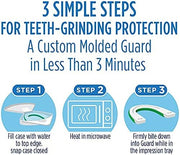 Nighttime Dental Guard – Less Than 3-Minutes for Custom Teeth Grinding Protection with Scope Mint Flavor – Made in an FDA Audited USA Facility (2 Pack)