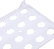 Clothes Organizer Tray, Innovative Household T Shirt Clothing Folding Storage Shelf Rack Stackable Shirt Receipt Board for Clothes Pants Shirts(white)