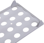 Clothes Organizer Tray, Innovative Household T Shirt Clothing Folding Storage Shelf Rack Stackable Shirt Receipt Board for Clothes Pants Shirts(white)