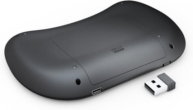 Rii HB-H92 i8 Mini 2.4GHz Wireless Touchpad Keyboard with Mouse (Black)