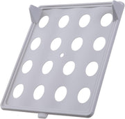 Clothes Organizer Tray, Innovative Household T Shirt Clothing Folding Storage Shelf Rack Stackable Shirt Receipt Board for Clothes Pants Shirts(white)