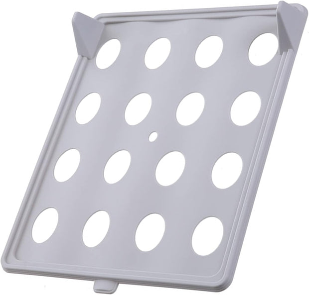 Clothes Organizer Tray, Innovative Household T Shirt Clothing Folding Storage Shelf Rack Stackable Shirt Receipt Board for Clothes Pants Shirts(white)