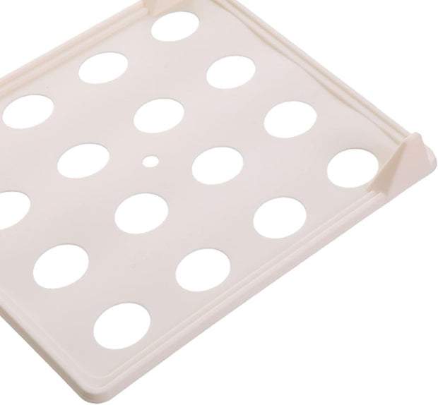 Clothes Organizer Tray, Innovative Household T Shirt Clothing Folding Storage Shelf Rack Stackable Shirt Receipt Board for Clothes Pants Shirts(white)