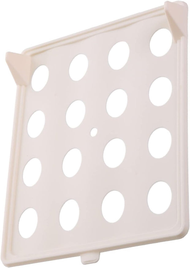 Clothes Organizer Tray, Innovative Household T Shirt Clothing Folding Storage Shelf Rack Stackable Shirt Receipt Board for Clothes Pants Shirts(white)