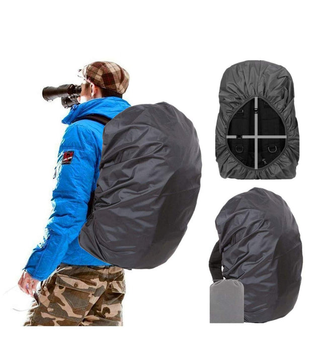Waterproof Backpack Rain Cover – Anti-Slip, Ultra-Light, Triple-Layer Protection, Ideal for Hiking, Camping