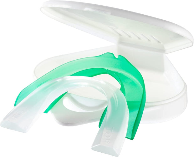 Nighttime Dental Guard – Less Than 3-Minutes for Custom Teeth Grinding Protection with Scope Mint Flavor – Made in an FDA Audited USA Facility (2 Pack)