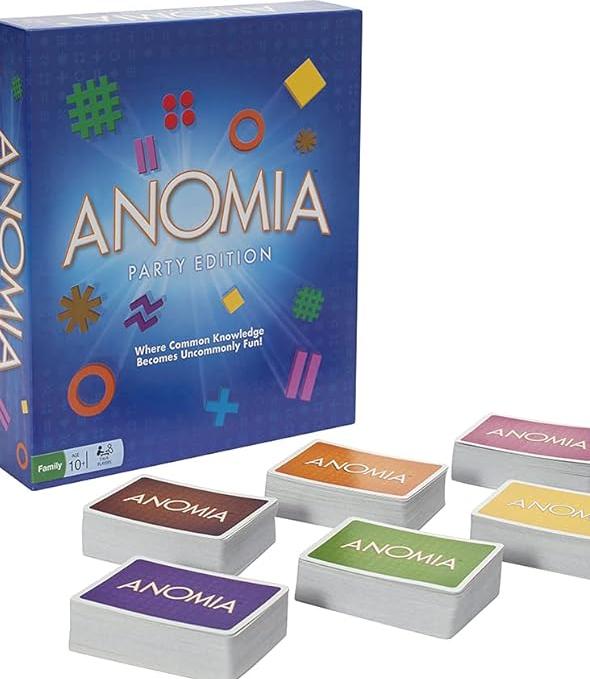 Anomia: Party Edition – 6 New Decks | 425+ Unique Categories, Fast-Paced Party Card Game