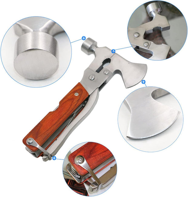 Multifunctional Outdoor Emergency Safety Hammer Axe Car Rescue Escape Hammer Multi-purpose Axe Hammer Window Breaker