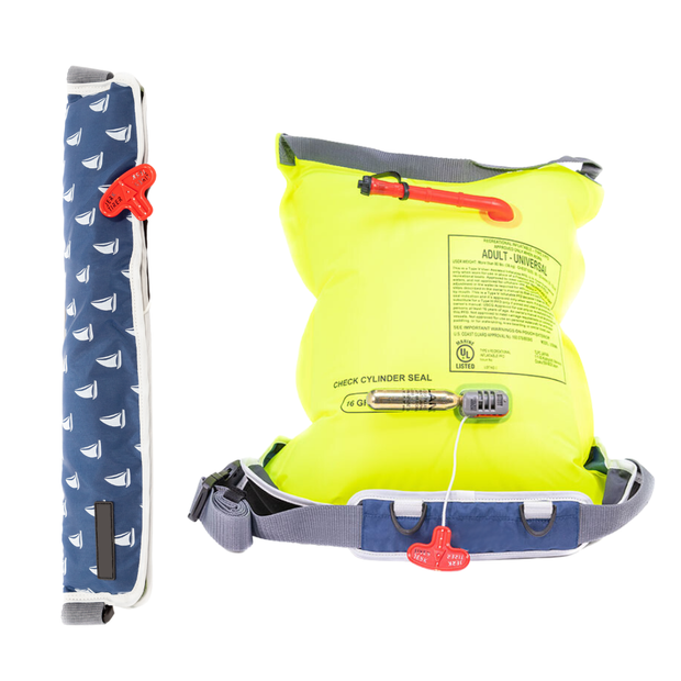 Inflatable PFD Waist Belt – Manual Inflation | Lightweight & Portable for Paddleboarding, Kayaking, Fishing, and More
