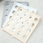 Clothes Organizer Tray, Innovative Household T Shirt Clothing Folding Storage Shelf Rack Stackable Shirt Receipt Board for Clothes Pants Shirts(white)