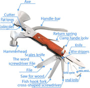 Multifunctional Outdoor Emergency Safety Hammer Axe Car Rescue Escape Hammer Multi-purpose Axe Hammer Window Breaker