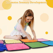 Montessori Sensory Mats Set – 16 Assorted Textured Tiles for Engaging Sensory Play