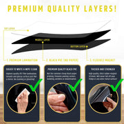 🖊️ Magnetic Blackboard for Fridge – Organize, Plan & Create in Style!