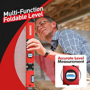 🔧 Multi-Function Foldable Level Tool｜Compact, Accurate &amp; Versatile for DIY, Woodworking, Construction