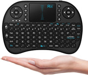 Rii HB-H92 i8 Mini 2.4GHz Wireless Touchpad Keyboard with Mouse (Black)