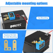 Kill Switch for Car, 12V Remote Battery Disconnect Switch 240A, Car Battery Kill Switch Anti Theft, Automatic Cut/Shut Off Switch for Auto, RV, ATV,Truck, Boat.