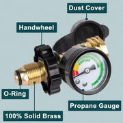 🔥 Universal Propane Tank Gauge – Easy, Accurate Gas Level Monitoring!