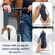 Metal Travel Pill Organizer, Portable 7 Day Vitamin Organizer Stackable, Waterproof 1 Times A Day Pill Box, Large Pill Container, Daily Medicine Organizer for Vitamin, Fish Oil, Supplement