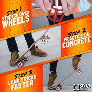 Skateboard Tricks Fast No Experience Needed- Fun, Safe, and Easy- Ollies, Kickflips and More- All Ages- Accessories Make Great Stocking Stuffers Gifts for Teen Boys and Girls