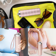 Metal Travel Pill Organizer, Portable 7 Day Vitamin Organizer Stackable, Waterproof 1 Times A Day Pill Box, Large Pill Container, Daily Medicine Organizer for Vitamin, Fish Oil, Supplement