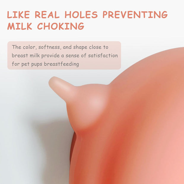 🍼 Soft Silicone Nursing Feeder – A Mother's Touch for Newborn Pets