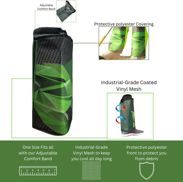 🌿 Cooling &amp; Protective Leg Guards – Stay Clean, Cool & Comfortable All Day