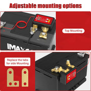 Kill Switch for Car, 12V Remote Battery Disconnect Switch 240A, Car Battery Kill Switch Anti Theft, Automatic Cut/Shut Off Switch for Auto, RV, ATV,Truck, Boat.