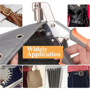 Grommet Tool Kit – Includes 500pcs 3/8-Inch Metal Grommets | All-in-One Eyelet Punch Set for Fabric, Canvas, Tarps & More