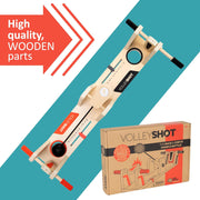 Wooden 2-Player Tabletop Skill Game for Kids & Adults