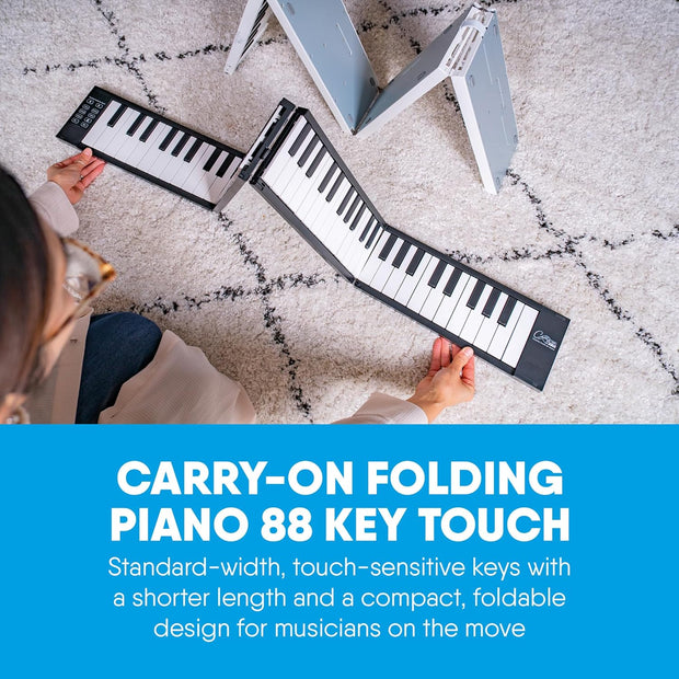 WaveRider 88 – The Foldable Full-Size Piano That Goes Anywhere 🎹