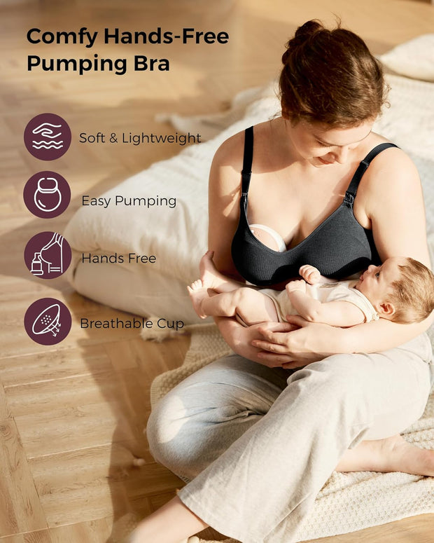 🤱 Hands-Free Pumping Bra – Comfort, Support & Freedom for Modern Moms