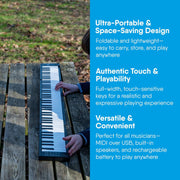 WaveRider 88 – The Foldable Full-Size Piano That Goes Anywhere 🎹