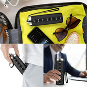 Metal Travel Pill Organizer, Portable 7 Day Vitamin Organizer Stackable, Waterproof 1 Times A Day Pill Box, Large Pill Container, Daily Medicine Organizer for Vitamin, Fish Oil, Supplement