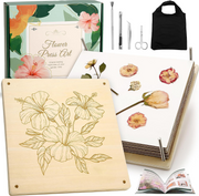 Flower Press Kit 11"x11" – DIY Flower Preservation Craft Set