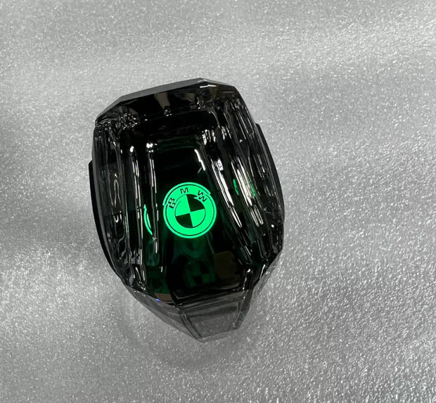 Pomo de cristal con luz RGB universal