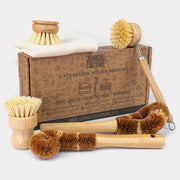 Bamboo Dish Brush Set  | Eco-friendly Washing Up Brushes