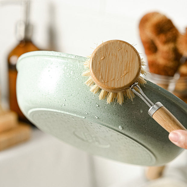 Bamboo Dish Brush Set  | Eco-friendly Washing Up Brushes