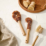 Bamboo Dish Brush Set  | Eco-friendly Washing Up Brushes