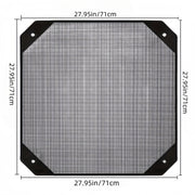 Ultimate Breathable Mesh AC Cover — Keep Your Unit Clean, Cool & Rust-Free!